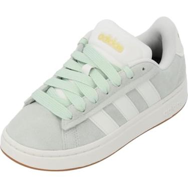 Imagem de Tênis Adidas Feminino Grand Court Alpha 00's Linen Green/off White/gold Metallic Jq2998 37