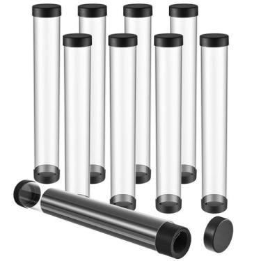 Imagem de Estojo de tubo Playmat Barydat, 8 peças para arte TCG 41x6 cm