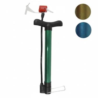 Imagem de Bomba de Ar Manual Multiuso – Alta Pressão, Leve e Portátil, com Bico Universal para Encher Pneus, Bolas, Bicicletas, Motos, Balões e Muito Mais