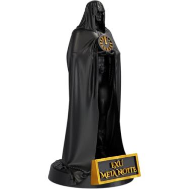 Imagem de Estátua Exu Meia Noite Candomblé Umbanda (Cor Cobre Antigo)