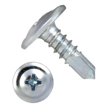 Imagem de Kit Parafuso Autobrocante Flangeado Phillips 4,2X13 -1000Pçs