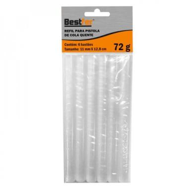 Imagem de Bastão de cola quente 11 x 150 mm 6 peças - BFH1115 - Bestfer