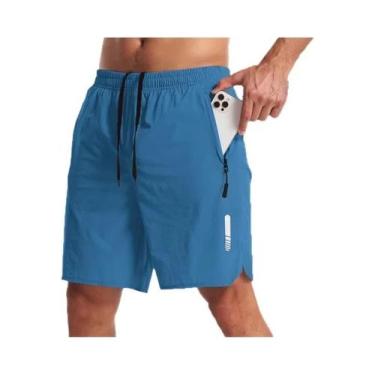 Imagem de Shorts De Verão Masculinos Para Corrida, Academia, Fitness, Treinament