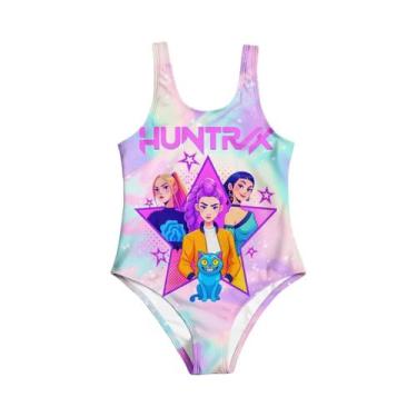 Imagem de Maiô Feminino Kpop Demon Hunter, Peça Única, Verão, Estampa 3D, Moda P