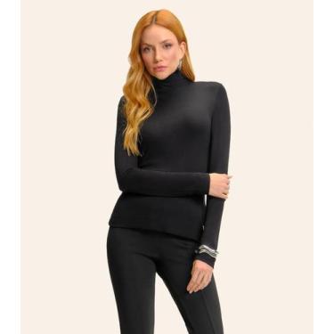 Imagem de Blusa Feminina Manga Longa Endless Preto, GG, Preto