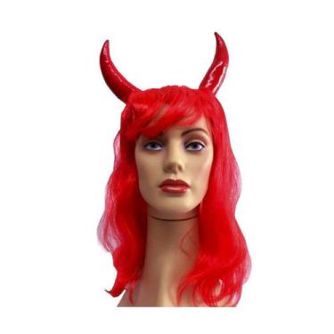 Imagem de Peruca Diabinha Halloween - UD25