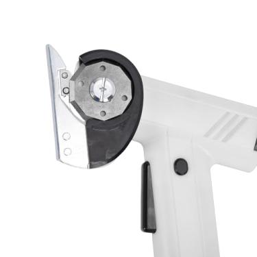 Imagem de AYNEFY Cortador de Chapa Metálica, Tesoura Elétrica de Metal de 25 W Com Luz LED 2000mAh Motor Potente USB Recarregável Cortador de ão Tesoura Ferramenta Manual para Chapa de Aço (Branca)