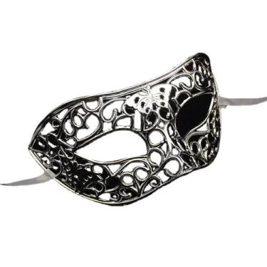 Imagem de Máscara de cosplay com piercing para fantasias de Halloween, adereços 