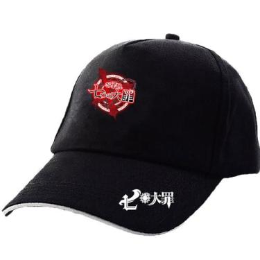 Imagem de Boné de beisebol Sevens Deadlys Sins Anime Snapback Hat HipH - Yiweisa