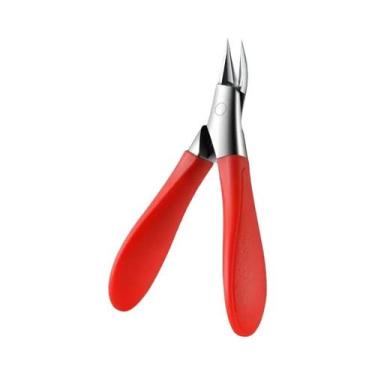 Imagem de Tesoura De Unha Grande Anti-Respingo Para Manicure E Pedicure, Ferrame