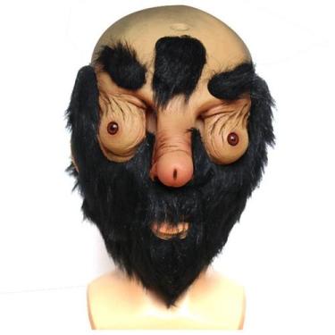 Imagem de Máscara facial de látex para rosto inteiro, fantasia assustadora de co
