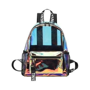 Imagem de Mochila Feminina Estilosa De PVC Transparente, Resistente À Água, Idea