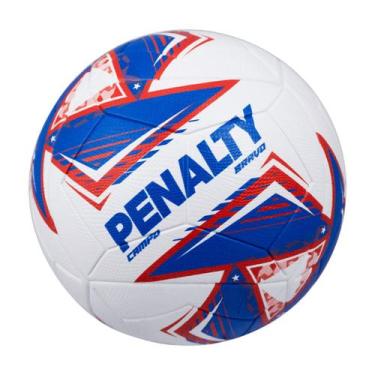 Imagem de Bola de Futebol Campo Bravo XXV Penalty Azul / Vermelho UN, Azul, Verm
