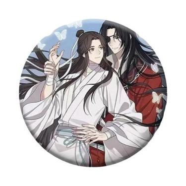 Imagem de Emblema De Anime 58MM Versão Casal Heavens Official Blessing Para Roup