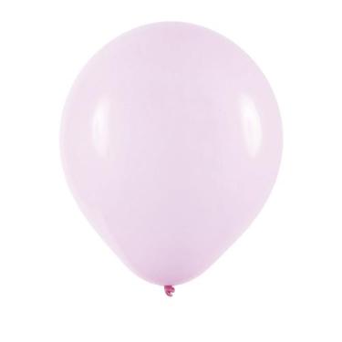 Imagem de Balão Numero 09 Variados Candy Pastel - 50 Unidades Art Latex, Rosa