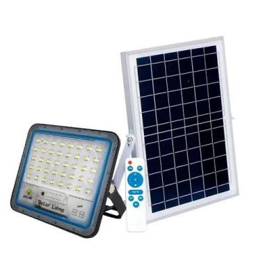 Imagem de Refletor 120W + Painel Solar Led IP66 com Controle Remoto - RCA