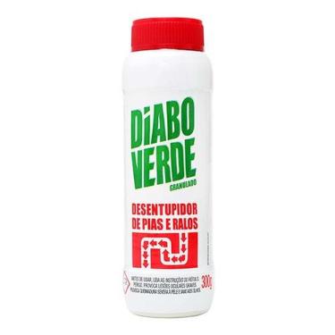 Imagem de Desentupidor Granulado Diabo Verde 300G para Prevenção e Desentupimento de Pias e Ralos...