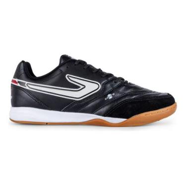 Imagem de Tenis Futsal Topper Maestro Pro V 5 Em Couro Profissional, Preto, 42 B