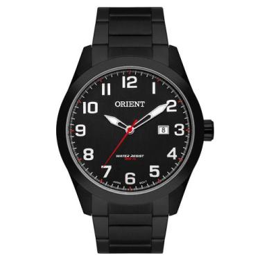 Imagem de Relógio ORIENT masculino preto analógico MPSS1019 P2PX