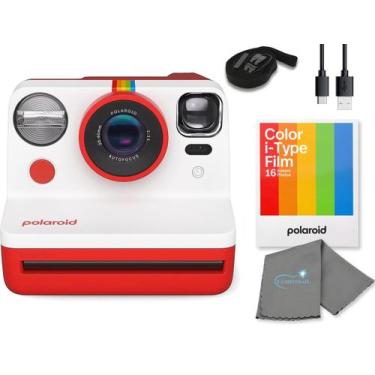 Imagem de Câmera de filme instantâneo Polaroid Gen 2 Now I-Type Red
