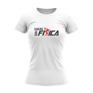 Imagem de Camiseta Feminina Educação Fisica Baby Look Dry Fit Academia - CRIEL, 