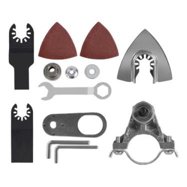 Imagem de Adaptador multicortadora e lixadeira para esmerilhadeira angular compl