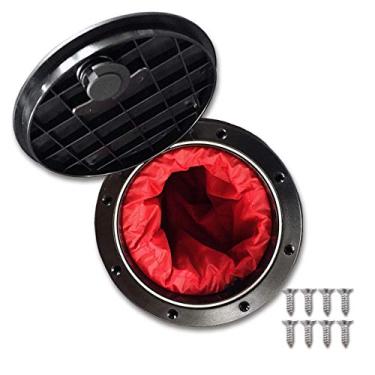 Imagem de Kit de placa de caiaque TENSPAL com estojo para gato e armazenamento seco para Kayak Barco Pesca Rigging Acessórios Pretos 15 cm