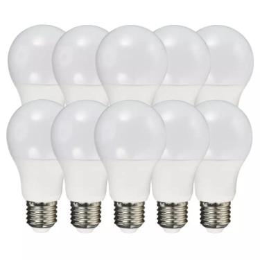 Imagem de Kit 10 Lâmpadas Led Bulbo A60 15w 6500K Branca Bivolt Kian