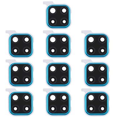 Imagem de HONGYAN Peças de substituição de telefone celular Tampa da lente da câmera 10 PCS para Huawei Nova 5i Pro Acessórios telefônicos