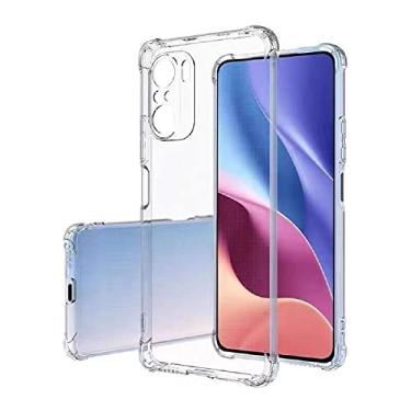 Imagem de Compatível com Xiaomi Poco X4 Pro 5G, capa de silicone TPU flexível, capa protetora antiarranhões à prova de choque com cantos reforçados