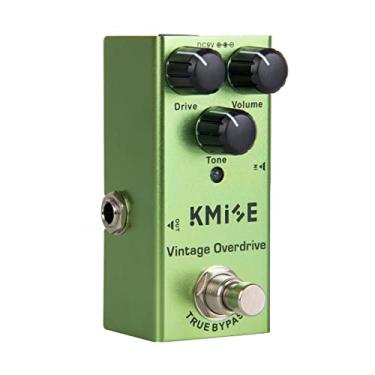 Imagem de Pedal de efeitos para guitarra elétrica Kmise Vintage Overdrive Mini tipo único DC 9V True Bypass