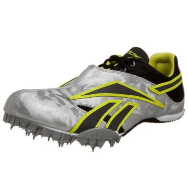 Imagem de Reebok Anthem Sprint II Tênis de corrida masculino, Preto/prata/verde, 7.5