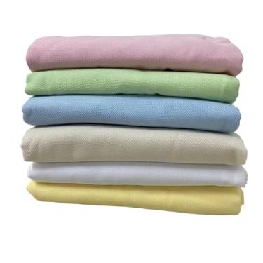 Imagem de Kit 3 Cueiro Manta Flanelado Liso Estampado Bebê Minasrey (Rosa-Liso, Bebê)