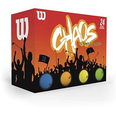 Imagem de Wilson Chaos 24 - Pacote de bolas de golfe - Multicolorido