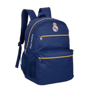 Imagem de Mochila Costas Real Madrid Oficial Esportiva Passeio Escolar