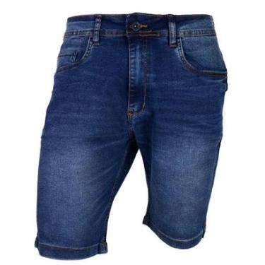 Imagem de Bermuda Jeans Masculina Nicoboco Azul - 44594-Masculino