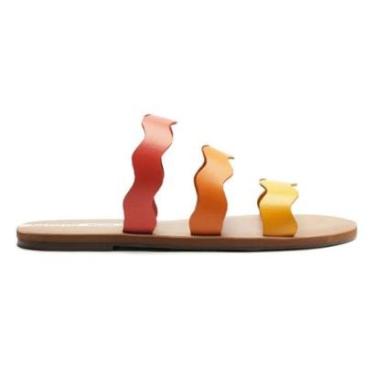 Imagem de Sandália Rasteira Ondas Sundown Couro AnaCapri-Feminino