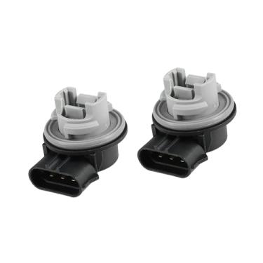 Imagem de REPAIROCK 2 peças de luz de seta soquete de luz traseira frontal base de suporte de pisca-pisca F1TZ-13411-F Apto para Ford F250 350 Super Duty 1999-2003 peças de reposição automotiva