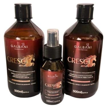 Imagem de Kit Super Crescimento Capilar Tratamento Antiqueda - Galbani