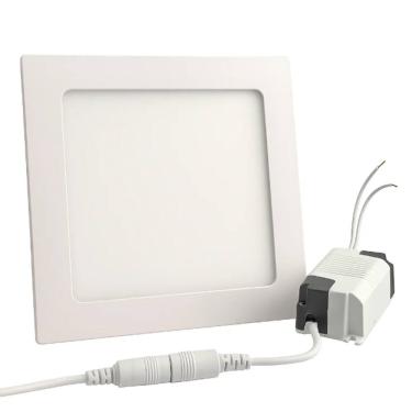 Imagem de Plafon Painel de led Quadrado 17cm  Bivolt 12W 6500k