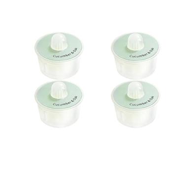 Imagem de Fragrance Capsules Air Freshene Compatible With Ecovacs Debot OZMO T9 Max/Power/Aivi X1 T10 Plus Robotic Vacuum Cleaner Accessories(Green-4pcs)
