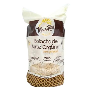 Imagem de Bolacha De Arroz Orgânico Com Gergelim Macrokant 95 g
