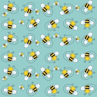 Imagem de Papel De Parede Infantil Abelhas