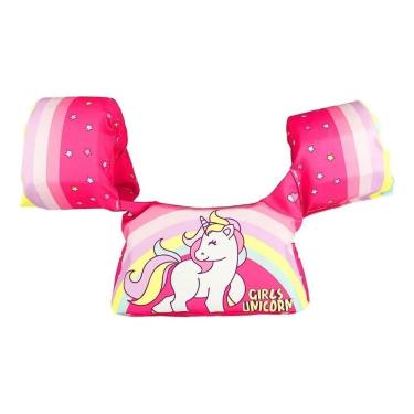 Imagem de Colete Infantil Boia Segurança Náutica Apro - Unicórnio Pink