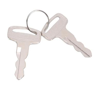 Imagem de KIMISS Carrinho de Substituição de Chaves de Ignição, Metal Durável Ju2 H2511 00 para G14 G16 G19 G20 G21 G22 G29 Carrinhos de Unidade 2 Peças Prata