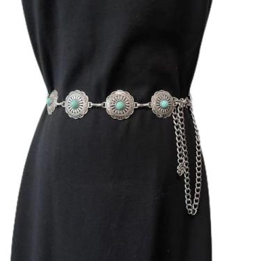 Imagem de 1 cinto floral vintage com estilo boêmio, uma escolha ideal para adicionar charme a vestidos, saias ou jeans