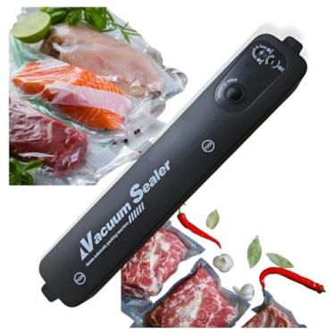 Imagem de SEAL™ Empacotadora Seladora de Embalagem a Vácuo Portátil Bivolt Mantém Alimentos Frescos Sem Desperdício | Selador De Bolsas e Sacolas PRO