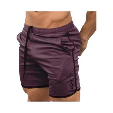 Imagem de Shorts De Corrida Masculinos De Secagem Rápida Em Malha Verão 2024 Esp