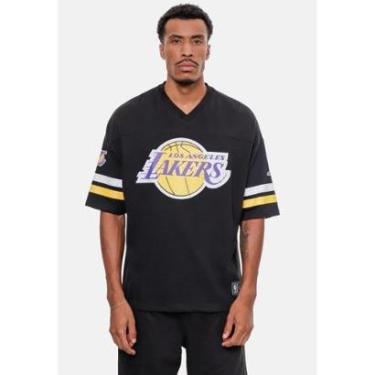 Imagem de Camiseta NBA Oversize Especial Los Angeles Lakers Masculino-Masculino