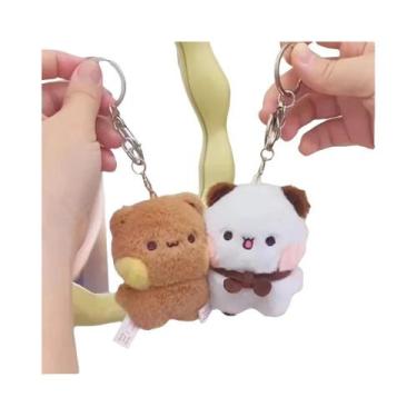 Imagem de Chaveiro De Pelúcia De Panda Cartoon Fofo, Presentes Para Casais, Aces
